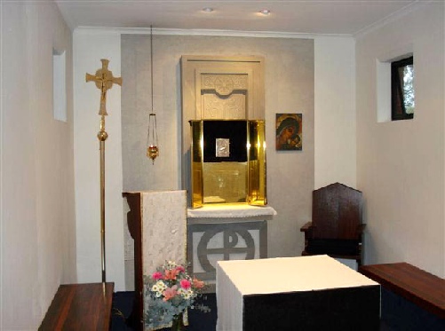 The blessed Sacrament Chapel